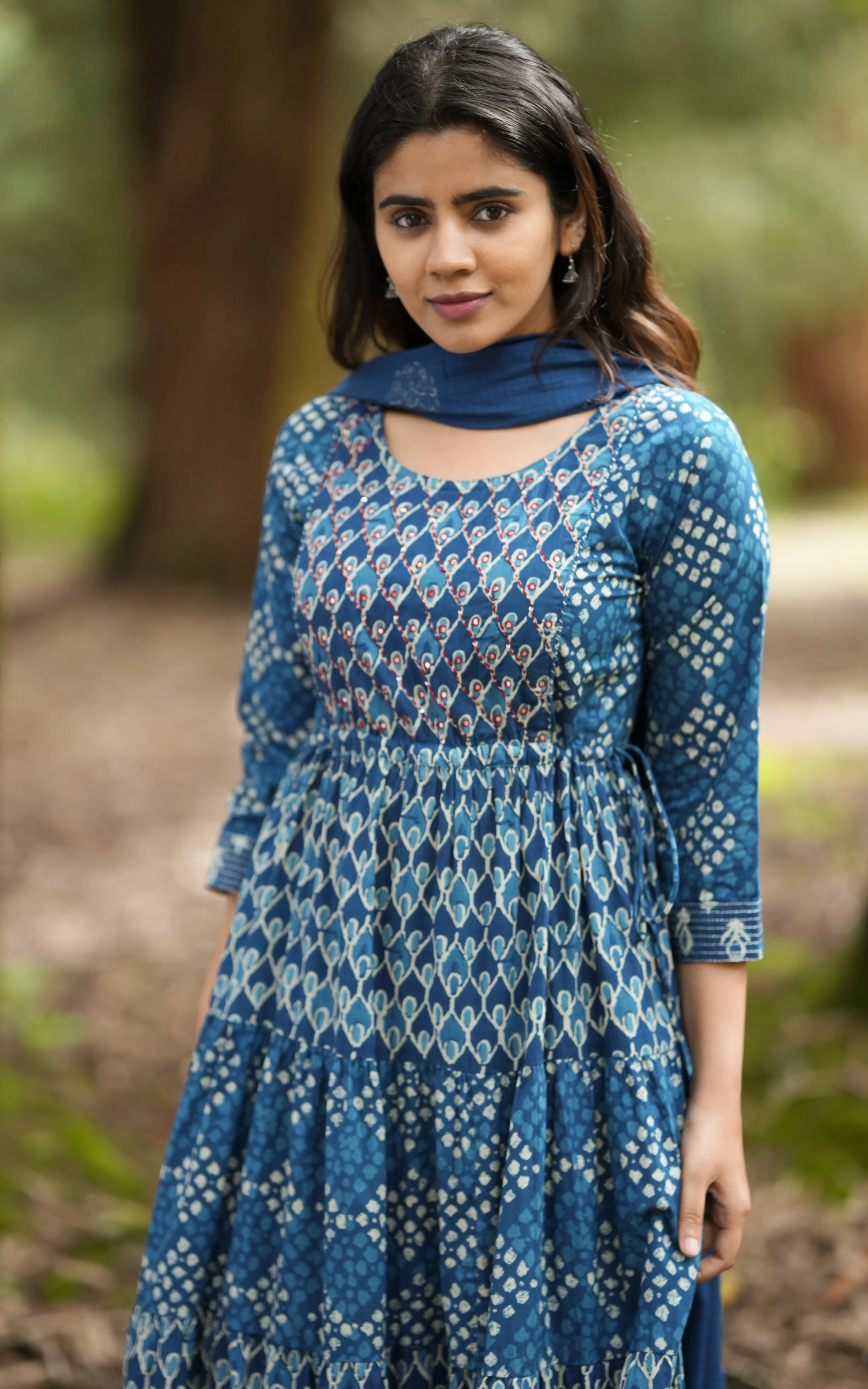 Zoya Blue (Kurti Pant Dupatta)