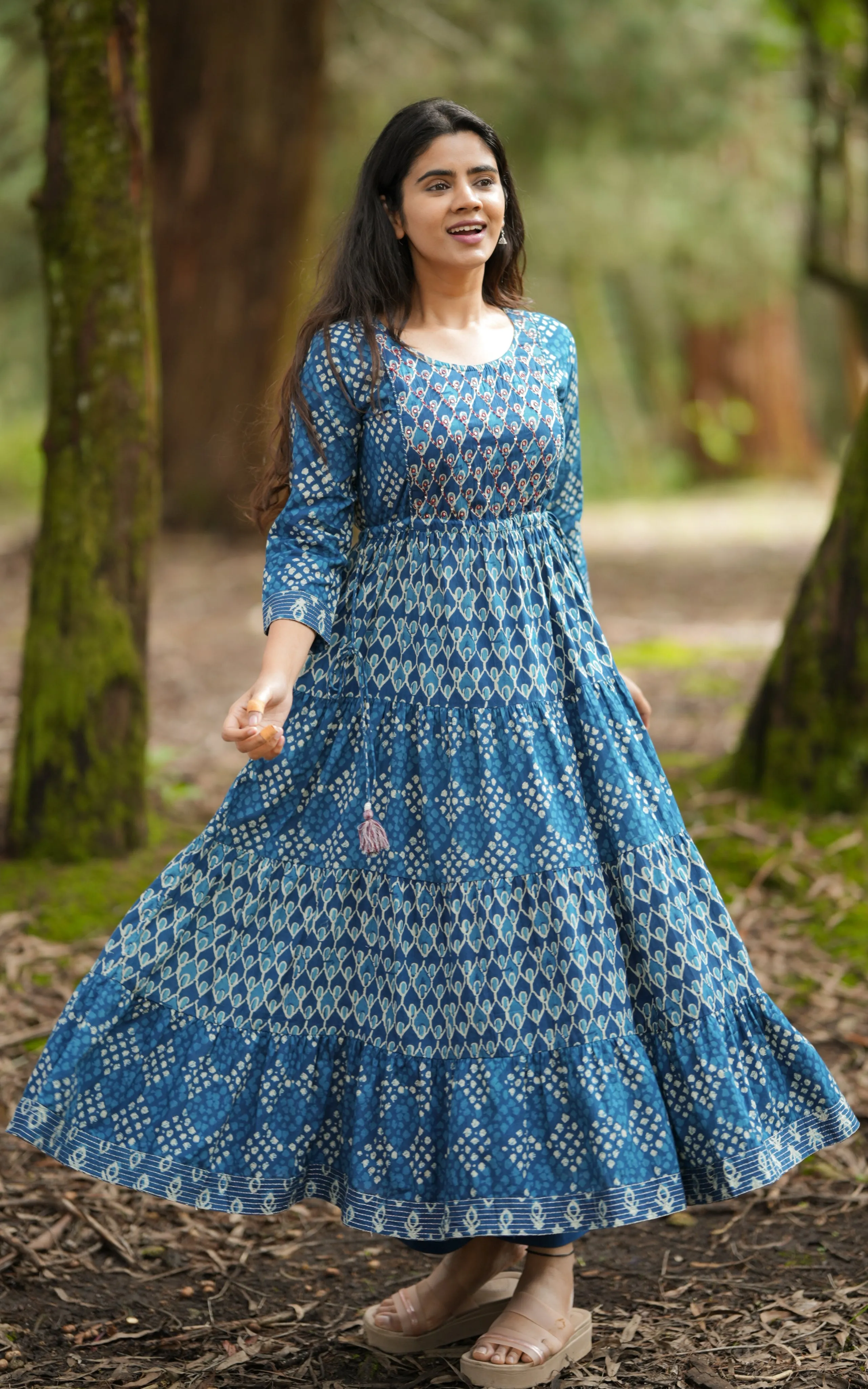 Zoya Blue (Kurti Pant Dupatta)